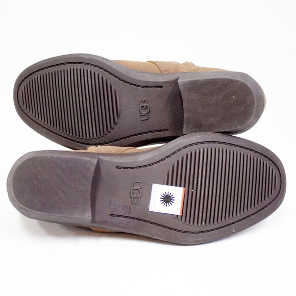 UGG | Boots | Ugg Wylma Suede Leather Ankle Boots Harness Style Equestrian - Picture 14 of 15